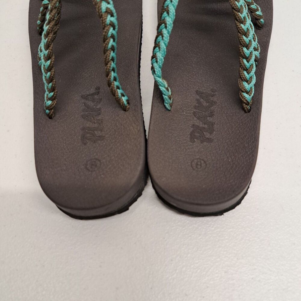 Plaka Relief Flip Flops With Arch Support Womens Size 8 - Picture 3 of 3